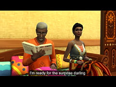  - Husband shares his wife with his best friend on her birthday to surpris her - Indian threesome sex