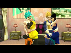  - Dragon Ball Porn Epi 17 Hentai Intercambio de Esposas Goku y Vegeta Esposas infieles y Calientes Quieren que las Folle el Amigo de su Marido NTR