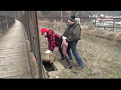  - Gorgeous horny brunette with perfect tits gets a nice hard cock shoved in her wet pussy