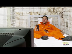  - Prisoner fucking a blonde prison guard after getting a blowjob