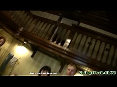  - teenagers cocksucking at dorm orgy