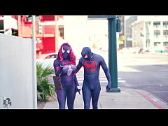  - Spiderman "Across The Pussy Universe" Starring Ebony Mystique & Gibby The Clown