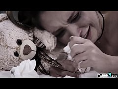  - Troubled busty teen stepsister fucked by her stepbro