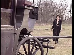  - Elegant woman caught jerking her pussy and fucked by jogger