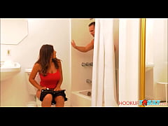  - Sexy Big Tits Brunette Latina Stepdaughter Ella Knox Wants Her Stepdad's Big Cock