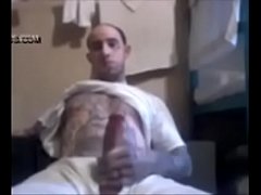  - Big White dick cumshot compilation