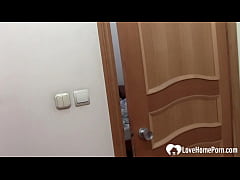  - Brunette moans in pleasure from my donger