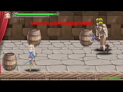  - Cute blonde hentai having sex with men in Iris in wond new hentai gameplay