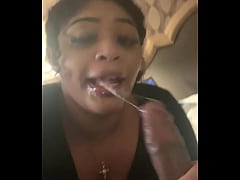  - Money2Wet Swallows GakTrizzy Until He Tells Her Sit On It