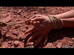  - Hitchhiker bound and fucked in desert