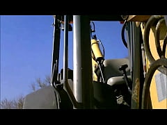  - Jacking Of In Public On A Piece Of Construction Equipment Blurred Face Nov 2012
