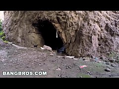  - BANGBROS - MILF Aletta Ocean Anal Fucked In Cave, Gets Interrupted