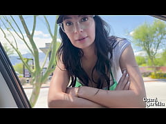  - Slutty Starbucks Barista got FIRED for fucking me - Cami Strella