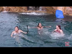  - GIRLS GONE WILD - Anastasia Knight and Stephie Staar Hook Up At A Pool Party