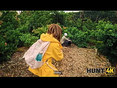  - HUNT4K. Met a naked stranger with nice boobs in the forest