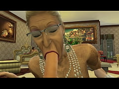  - GRANNY TREAT 1 - Posh Grannies Sucking Young Cocks - Sims 4