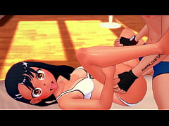  - Hayase Nagatoro viste su bikini para divertirse en la cama (versión adulta) (hentai sin censura)