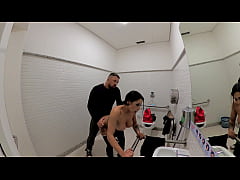  - Garota Cosplay de Jade Mortal Kombat fazendo sexo dentro do banheiro no Halloween - Mr Matusalem