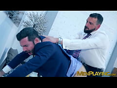  - Two elegant men use their day to fuck at work and love it