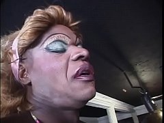  - Black shemale fucks interracial stud's ass