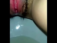  - My fubu fingers herself in public bathroom part 2