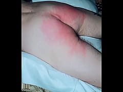  - My ass whipped with a belt belt