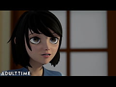  - ADULT TIME - Hentai Sex University Student Demonstrates Her Sexual Prowess On Stepdaddy's Cock