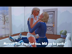  - futanari stepmom arranged hard anal sex for a straight stepdaughter sims me hentai animation