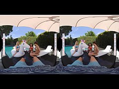  - Naughty America Step Daughter and friend's have summer fun with Step Dad