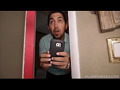  - Sexy Exotic BBW Charlene Ward Catches and Fucks Peeping Tom