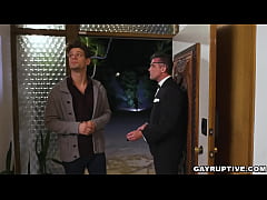  - Hunks sweet first fuck after their class inisde the garage