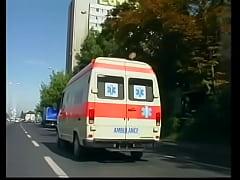  - After heart seizure star of medical profession  begs his nurse Olivia Del Rio felicitates him with farewell intercourse ambulance car to confirm his assumptions