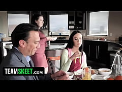  - Jazmin Luv gets by her new stepfamily, but finds herself suppressing sexual urges for her foster stepfather and she take actions to have sex with him!