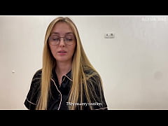  - Stepmother: Please close your eyes, I have to help you. Stepson: - Ok