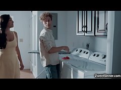  - Michael Vegas is ready to taste and fuck his gorgeous babysitter Karlee Grey after smelling her panties inside his pocket.