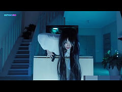  - Sadako big ass stuck in TV