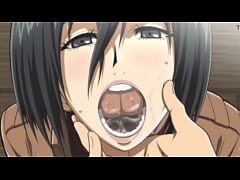  - SNK - Mikasa Ackerman Blowjob Hentai
