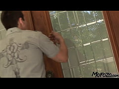  - MOFOZO.com - 19 Year Old Student Gets The Cum In Her Mouth