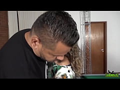  - A novata Hanny Kaay surpriendeu a todos dando em cima da mesa de sinuca - Mike Hammer