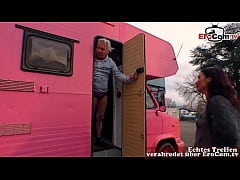  - Deutsche Hausfrau macht Sextreffen im Wohnwagen