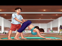  - Summertime Saga | Gym lesson with busty MILF, visiting the director and his sister and the best French class