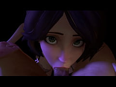  - Aunt Cass Sucking Dick on Her Knees | Big Hero 6