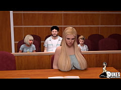  - Sexy white MILF goes to prison and sucks off the guards