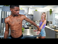  - He gets caught jerking off by his naughty step sister - teen porn