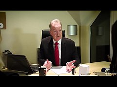  - First time babes go to job interview and end up fuck the old boss in his office