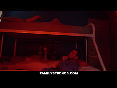  - Stepdaddy Fucking His Stepdaughter in Night | Kelsey Kage, Lily Moon