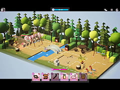  - Cute Honey Bunny Girl [ Hentai Game PornPlay ] Ep.2 rough doggystyle after a romantic date in the park