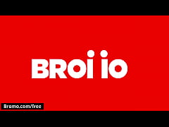  - Bo Sinn shoves his long cock down (Manuel Skye's) throat - BROMO