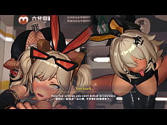  - Caesar and Burnice Bad Lil Bunny Group Sex