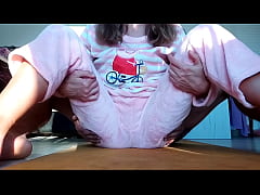  - ANAL asian stepdad teasing small tits and slut pussy and cum in ass